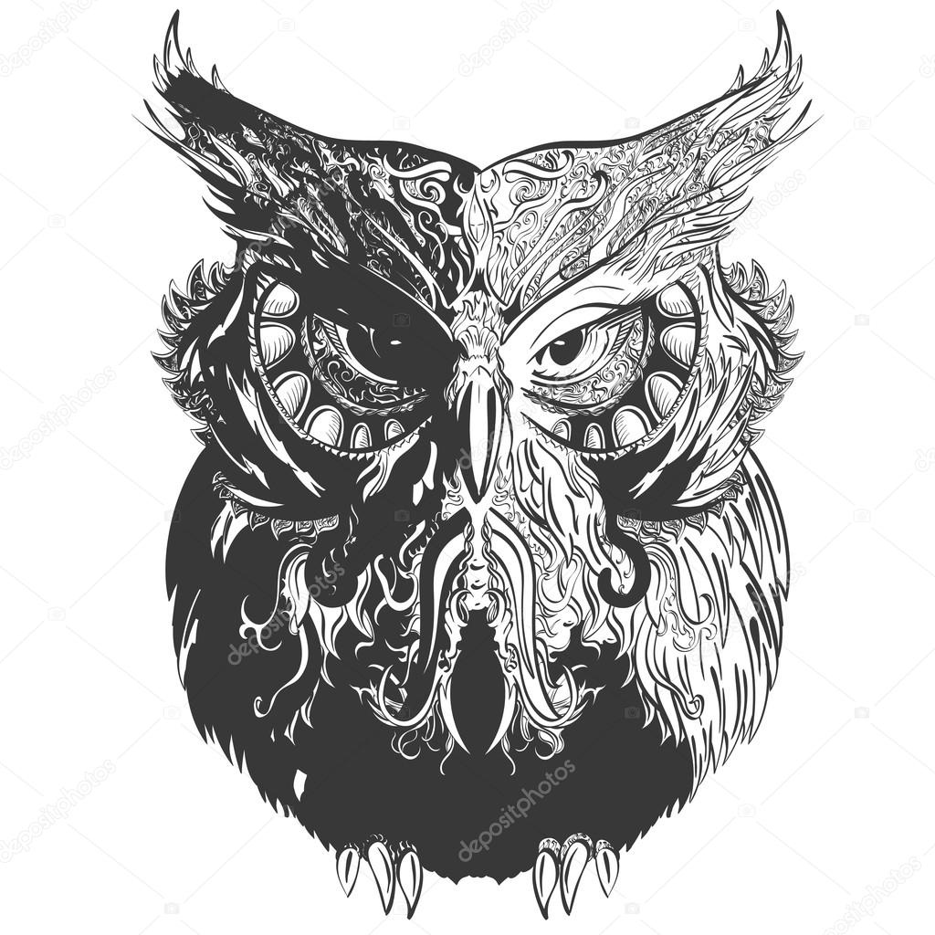 Owl Shadowesd Black