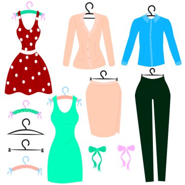 Womens Clothing clipart