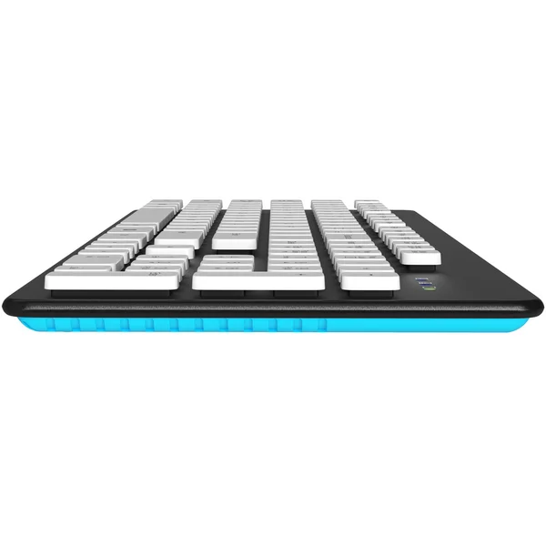 Keyboard, buttons, letters. 3D graphic — Stock Fotó