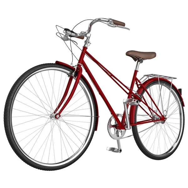 Klassischer Fahrradrahmen. 3D-Grafik — Stockfoto