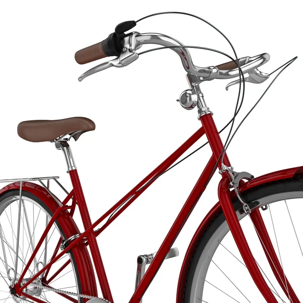 Handklingelfahrrad. 3D-Grafik — Stockfoto