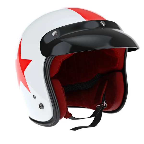 Μέσα προστασίας ματιών για σπορ μοτοσικλέτα helmet — Φωτογραφία Αρχείου
