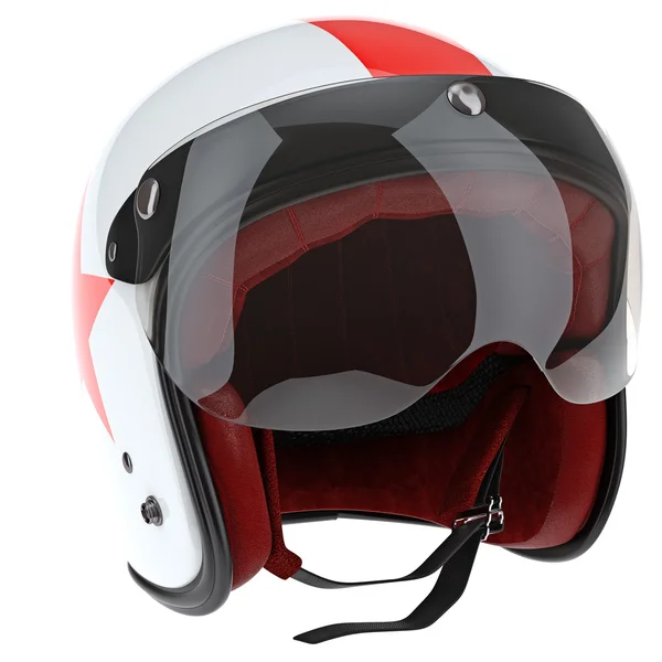 Pilot Helm dengan perlindungan kaca — Stok Foto