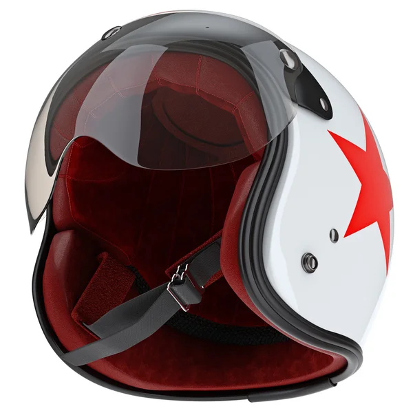 Internal filling helmet with glass — Stock Photo, Image