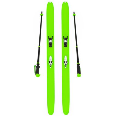 Yeşil Kayak Polonyalılar, üstten görünüm Kayak