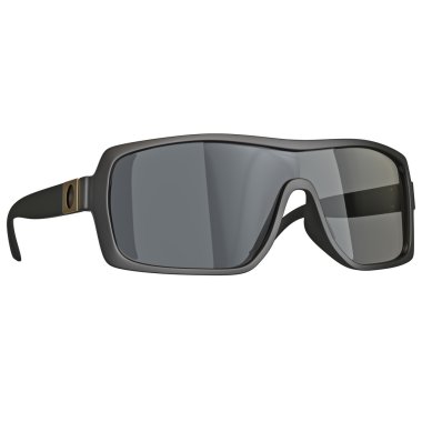 Siyah çerçeve plastik güneş gözlüğü