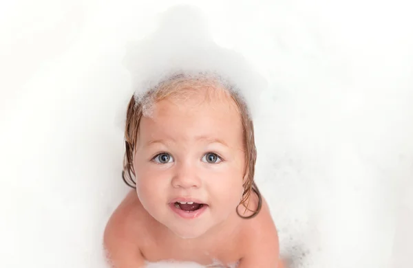 Playtime in the bath — Stock Photo, Image