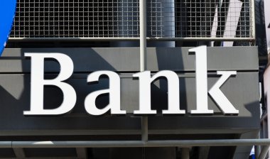 inscription on the bank building
