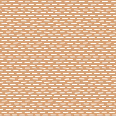 Elle çizilmiş sarı dikişler normal yatay sıralarda. Soyut modern trend vektör illüstrasyonu. Sarı arkaplanda tek renkli, pürüzsüz desen.