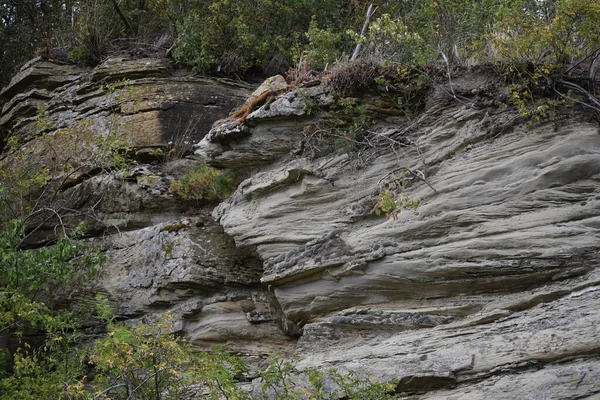 Viejas Capas Roca Área Natural Protegida — Foto de Stock