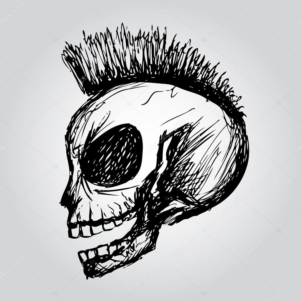 84 Half Face Skull Vectors Royalty Free Vector Half Face Skull Images Depositphotos