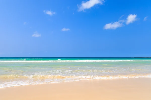 Beautiful view on beach and ocean, Boavista, Cape-Verde