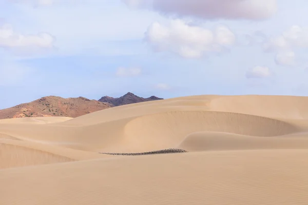 Piasek pustyni w Viana Boavista, Cape Verde — Zdjęcie stockowe