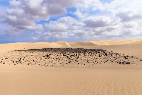 Sand desert in Viana Boavista, Cape Verde — Stock Photo, Image