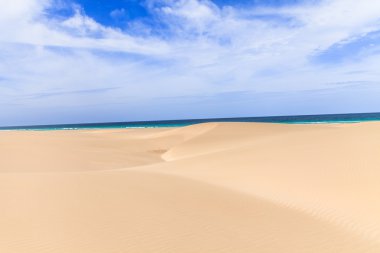 Kumullar ve plaj Boavista, Cape Verde