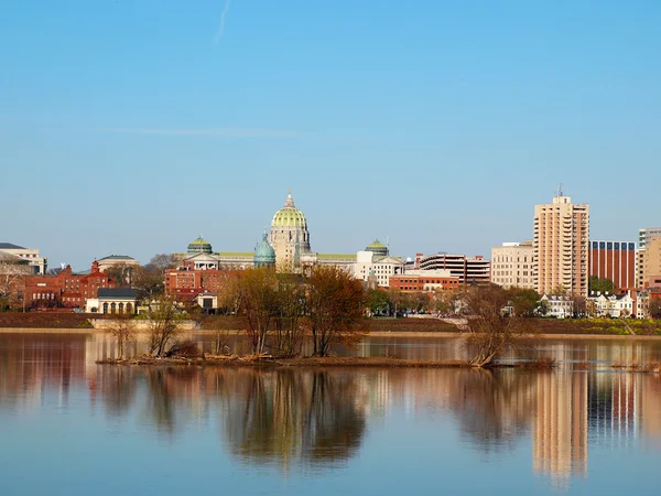 Harrisburg Pennsylvania On The River — Stock Photo, Image