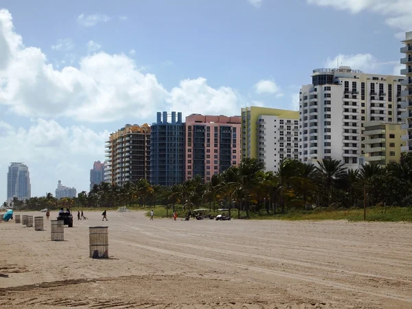 Hotels op South Beach — Stockfoto