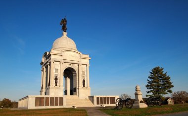 Gettysburg anıtında Pennsylvania
