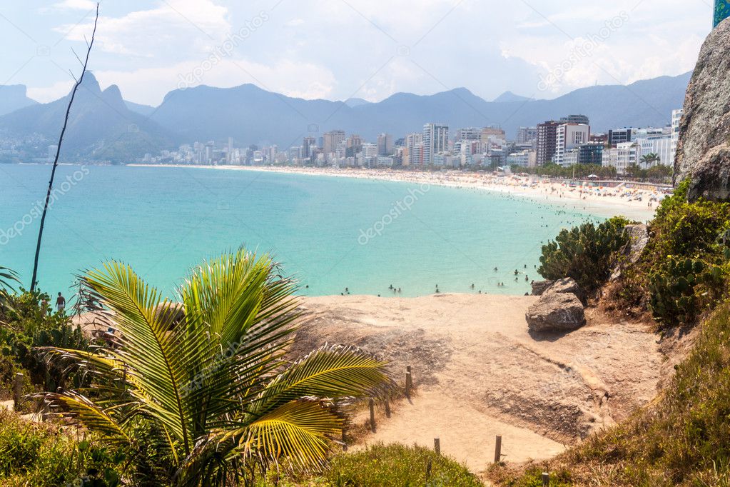 Beach Ipanema in Rio de Janeiro