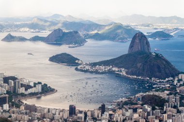 rio de Janeiro havadan görünümü