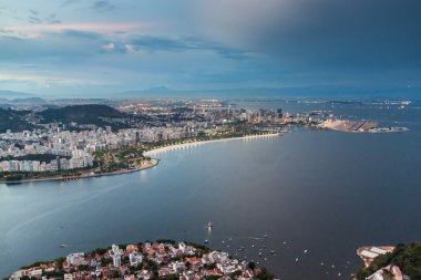 rio de Janeiro havadan görünümü