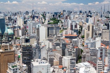 sao paulo havadan görünümü