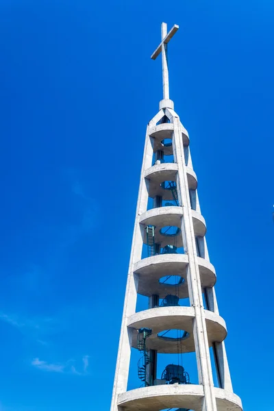 Bell tower van Metropolitan cathedral in Rio de Janeiro — Stockfoto