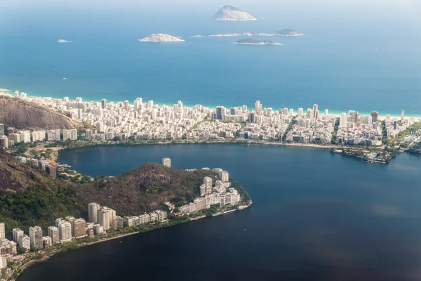 Letecký pohled na rio de janeiro — Stock fotografie