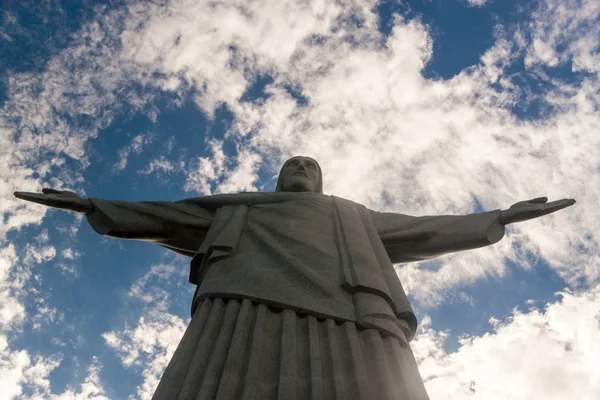 İsa Reedemer heykeli, Rio de Janeiro — Stok fotoğraf