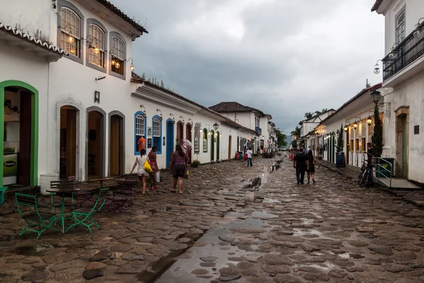 Cidade colonial velha Paraty, Brasil — Fotografia de Stock