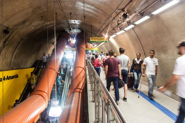 Metro w Sao Paulo, Brazylia — Zdjęcie stockowe