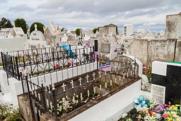 Cimitero di Punta Arenas, Cile — Foto Stock