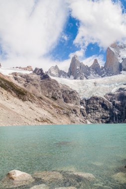 Laguna Sucia Gölü ve Fitz Roy dağ