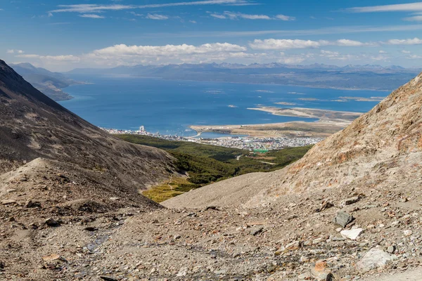 Vista do canal Beagle — Fotografia de Stock