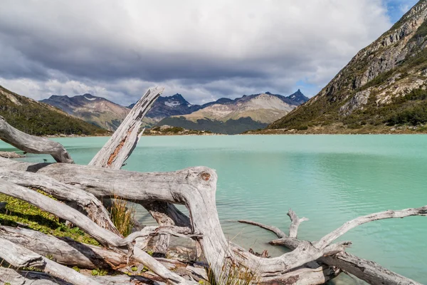 Laguna Esmeralda na ilha de Tierra del Fuego — Fotografia de Stock