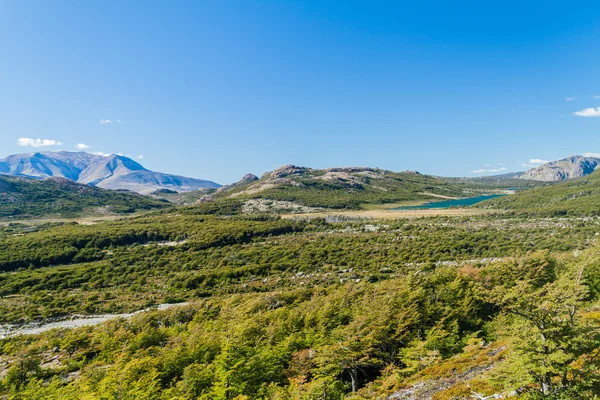 Campo de Parque Nacional Los Glaciares — Fotografia de Stock