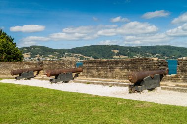 Fuerte San Antonio fort in Ancud, Chile clipart