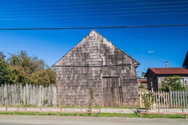 Şili'deki Curaco de Velez Köyü