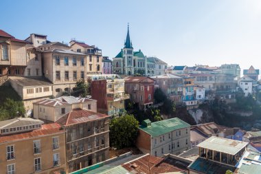 Valparaiso renkli evleri