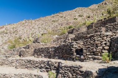 Antik öncesi Inca şehir Quilmes kalıntıları