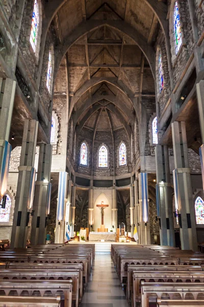 Innenausstattung der Kathedrale in Bariloche, Argentinien — Stockfoto