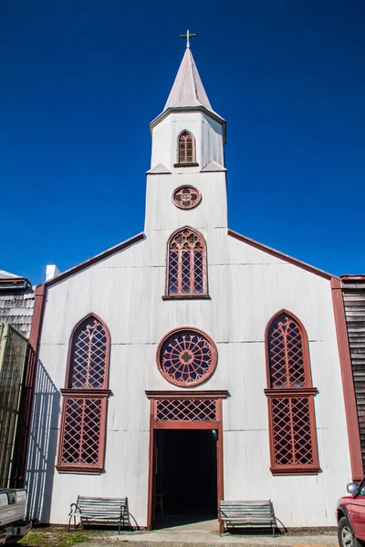 Kostel v bývalém klášteře Inmaculada Concepcion Ancud — Stock fotografie