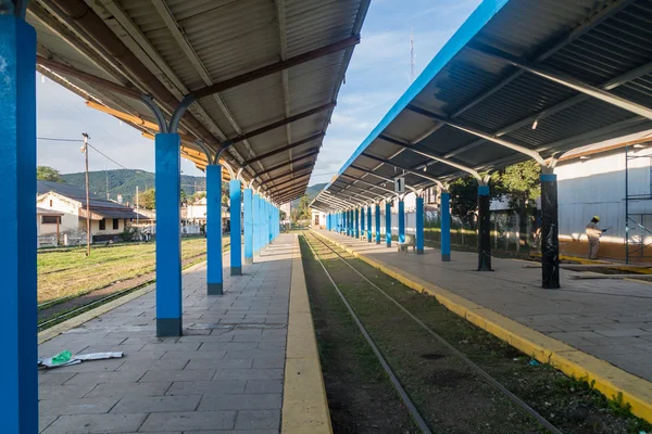 Železniční stanice v regionu Salta — Stock fotografie