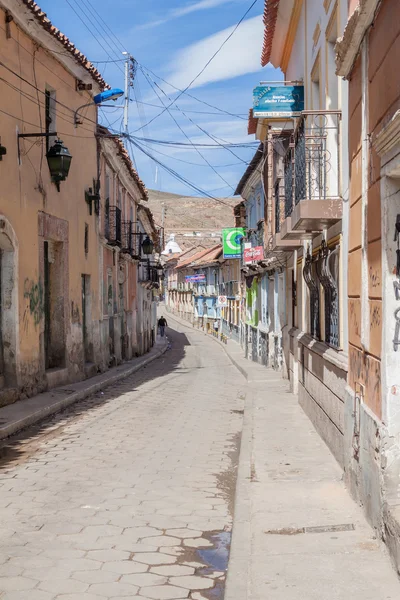 Vista de la calle en Potosí — Foto de Stock