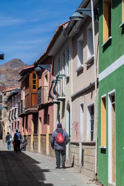 Vista de la calle en Potosí — Foto de Stock