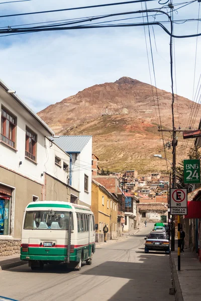 Vista de la calle en Potosí — Foto de Stock