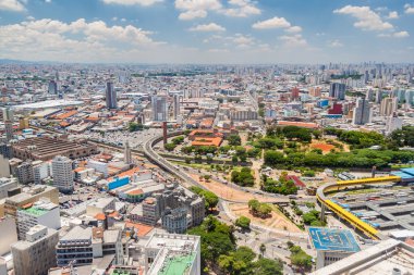 sao paulo havadan görünümü