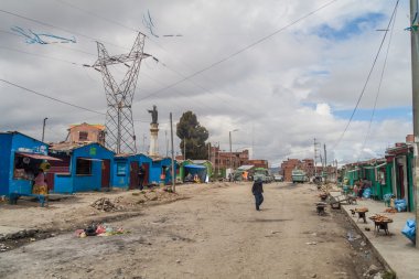 El Alto pazarda yerel cadı