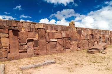 Ruins of Tiwanaku, Bolivia clipart