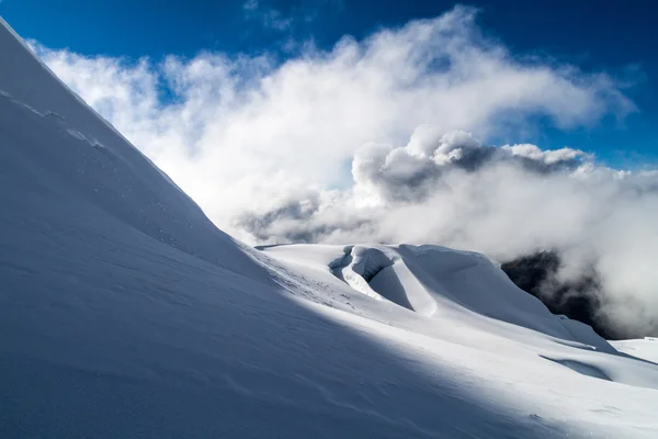 Gleccser, a Huayna Potosi mountain — Stock Fotó